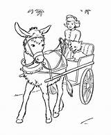Donkey Coloring Cart Pages Clipart Farm Animal Carts Cute Animals Printable Kids Honkingdonkey Colouring Henry John Sheets Girl Giant Iron sketch template