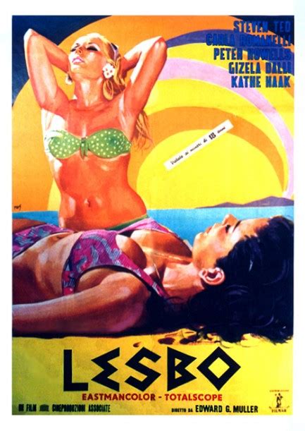 pulp international two vintage posters for lesbo