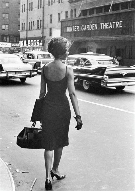woman in a street of new york 1960 photograph by keystone france fine