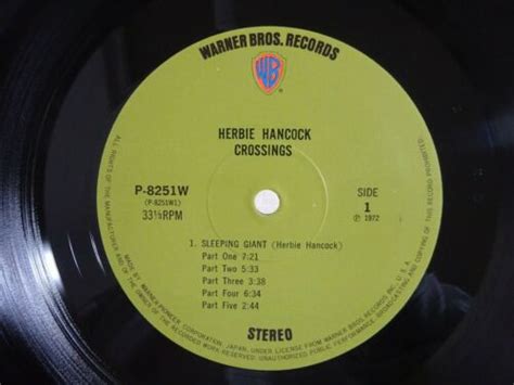 Herbie Hancock Crossings Warner Bros