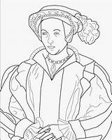 Catherine Parr Colouring Coloring Pages Choose Board Kids Anne sketch template