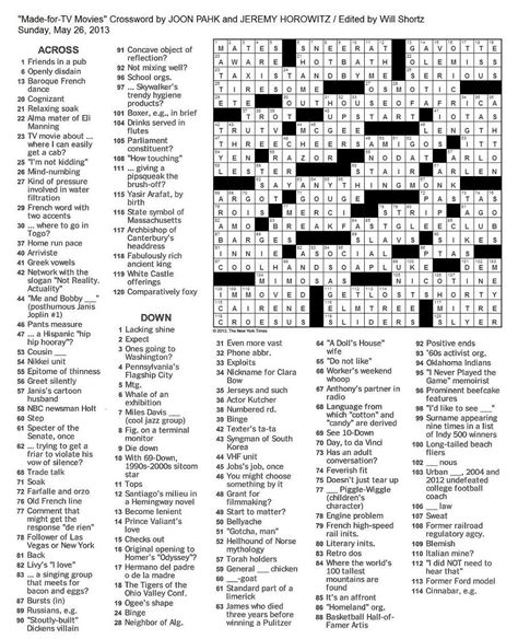 themed crossword puzzles printable printable word searches
