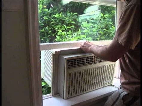 installing window air conditioner  vinyl windows repairdailycom