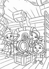 Coloring Jake Pirates Neverland Pages Fun Land Never sketch template