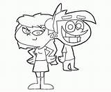 Coloring Fairly Odd Parents Book Popular Timmy Turner sketch template