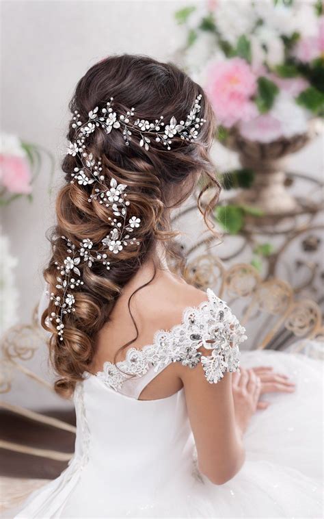 dreamy bridal hair vines beautiful bridal hairstyle inspiration