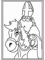 Kleurplaten Sinterklaas Kleurplaat Printen Paard Samichlaus Paarden Zijn Schimmel Pferd Tekeningen Sint Piet Kleuren Groep Nikolaus Zwarte Americo Sinterklaasjournaal Mooie sketch template