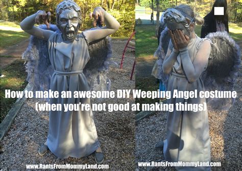 Rants From Mommyland How To Make An Awesome Diy Weeping Angel Costume