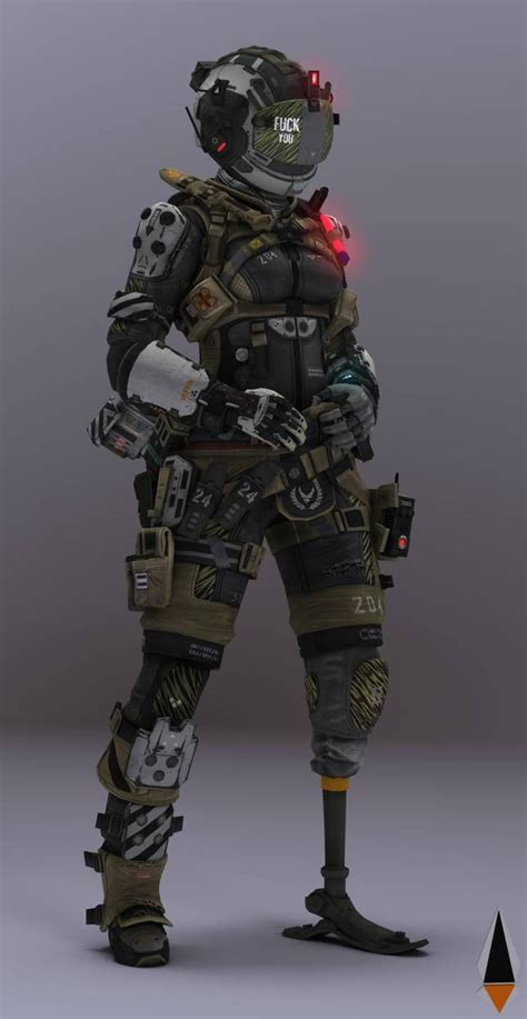 Female Pilot 7 [titanfall 2] By Iamfile On Deviantart Titanfall