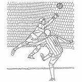 Soccer Coloring Pages Goal Color Player Print Little Playing Momjunction Balls Scoring Ball Ones Spongebob sketch template