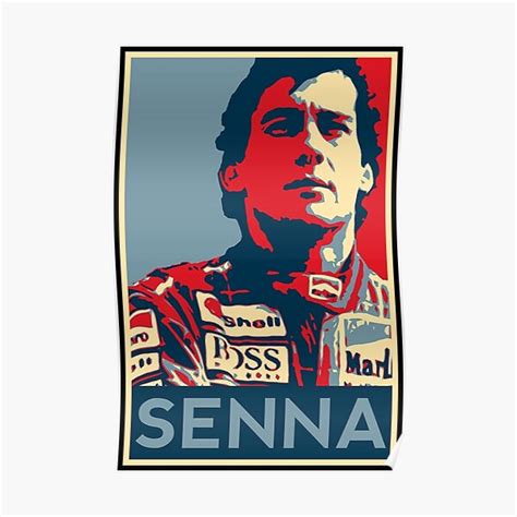 Ayrton Senna Poster For Sale By Antonihite Redbubble