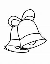 Bells Coloring Bell Christmas Colouring Pages Drawing Printable Wedding Clipart Cards Kids Cliparts Clip Color Sheet Print Templates Preschool Sheets sketch template
