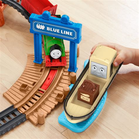 thomas friends trackmaster talking thomas percy set