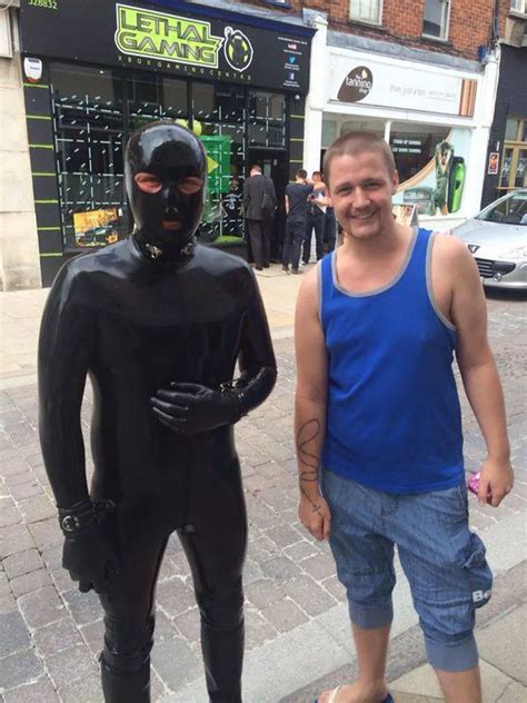 The Gimp Man Of Essex Out And About With Locals Irish Mirror Online