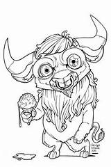 Coloring Nian Minotaur Monster Colouring Designlooter 354px 93kb Getcolorings Color sketch template