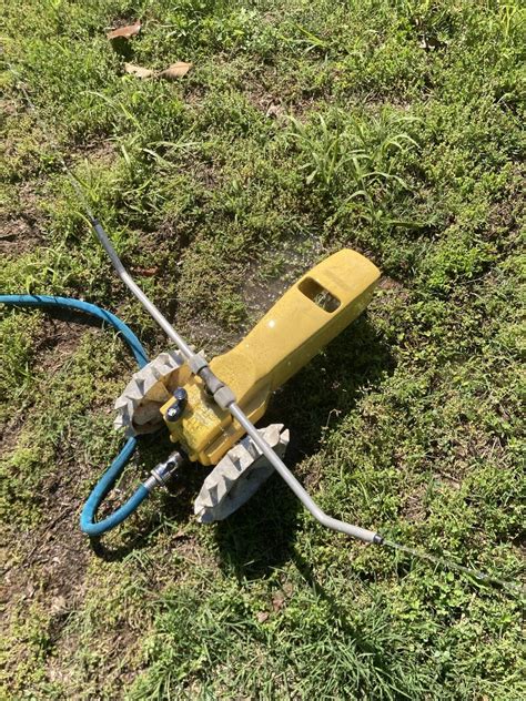propelled lawn sprinkler  garden equipment