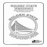 Warriors Golden State Coloring Pages Logo Drawing Printable Nba Getcolorings Getdrawings Paintingvalley sketch template