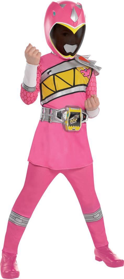 girls pink ranger costume power rangers dino charge