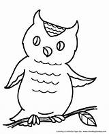 Coloring Pages Simple Shapes Kids Owl Fun Objects Different Activity Printable Honkingdonkey Pre Recognize Everyday Students Creative Help sketch template