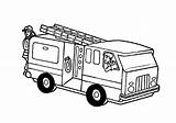 Feuerwehr Ausmalbilder Lastwagen Feuerwehrautos Lkw sketch template