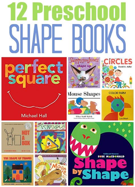 shape books  preschool