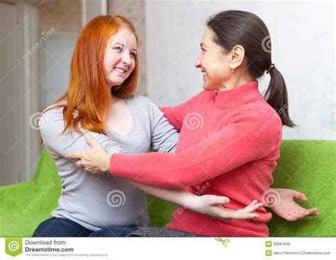 mother and teenager daughter hugging each other royalty free stock image image 28687846