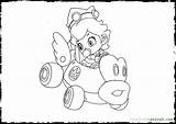 Coloring Peach Mario Pages Princess Bros Kart Printable Library Clipart Coloriage Deluxe Kids Comments sketch template