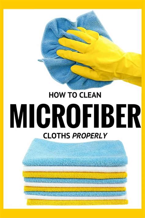 clean microfiber cloths housewife  tos