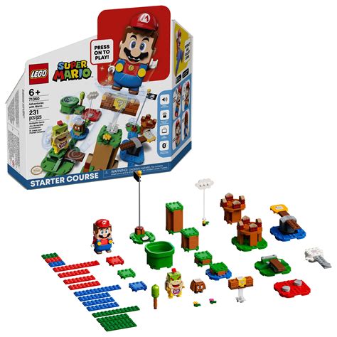 lego super mario adventures starter  set  buildable toy