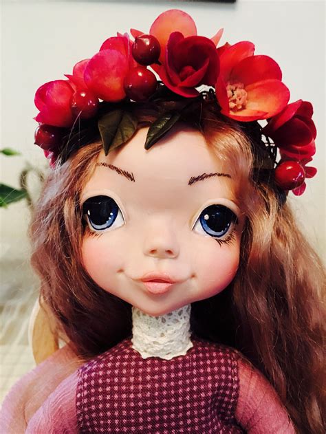 Lovely Ooak Art Doll Fairy Of Flowers Listing