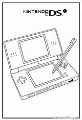 Nintendo Pages 3ds Ds Coloring Coloriage Sketch Template Jouet sketch template