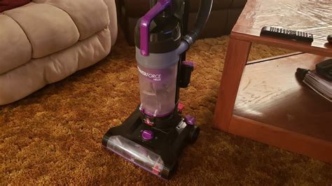 bissell powerforce helix  bagless upright vacuum  youtube