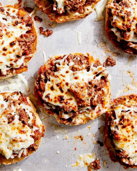 open faced pizza burgers kitchn