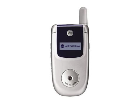 Motorola V220 Unlocked Gsm Flip Phone With Mp3 Ringtone Support Silver