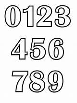 Coloring 123 Pages Numbers Printable Number Print Educational sketch template