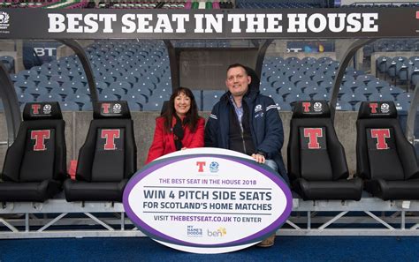 tennent s lager launch rugby s ‘best seat in the house