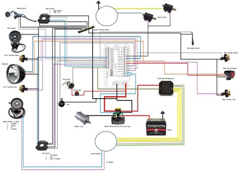 diagram simplified wiring diagram cb cafe racer mydiagramonline