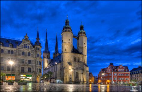 wahrzeichen foto bild world kirche halle bilder auf fotocommunity