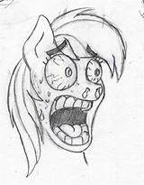 Drawing Shocked Shock Face Electric Getdrawings sketch template