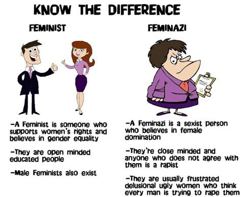 Feminists Vs Feminazi