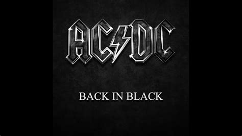 ac dc back in black cover by martial allart youtube