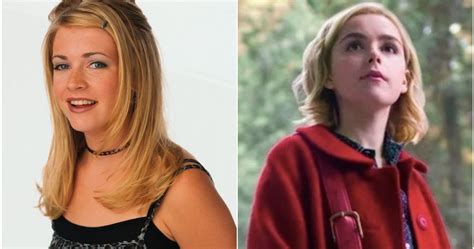 chilling adventures of sabrina cast vs the cast of sabrina the