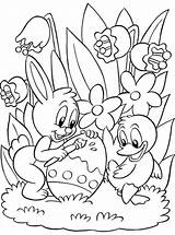 Easter Coloring Kids Fun Pasen Votes sketch template