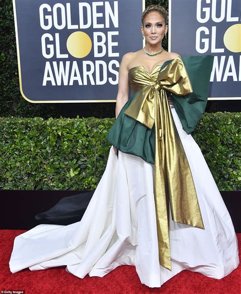 golden globes worst dressed jennifer lopez suffers bow pas daily