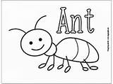 Ant Insect Easypeasyandfun Insects Peasy sketch template
