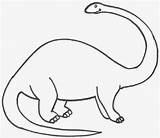 Apatosaurus Brontosaurus Getdrawings sketch template