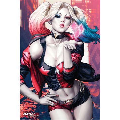 Batman Poster Harley Quinn Kiss Posters Buy Now In The