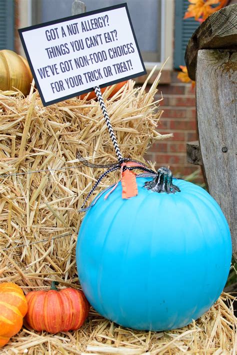 teal pumpkin project  printable kingston crafts chic halloween