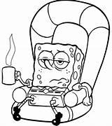 Coloring Pages Spongebob Sick Blank Characters Colouring Cartoon Sheets Bob Cute Gary Color Printable Adult Getcolorings Sponge Library Kids Popular sketch template