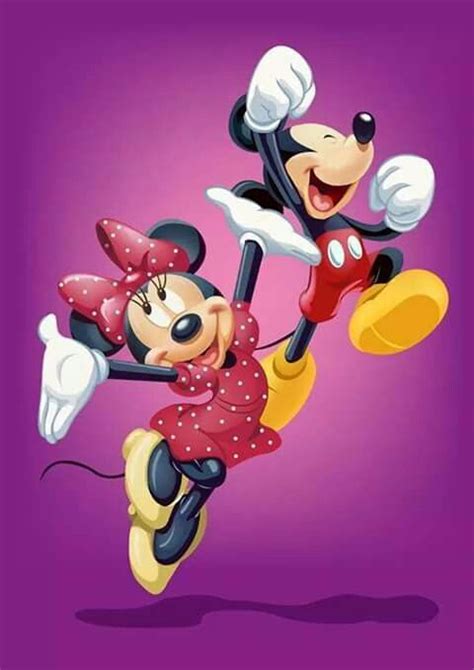 Happy Couple Mickey Mouse Art Mickey Mouse Wallpaper Disney Mickey